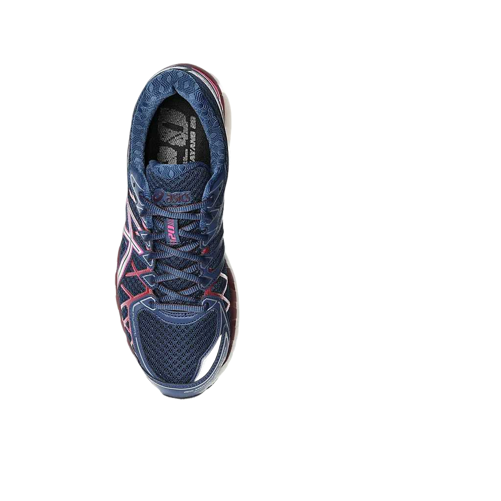 ASICS Мужские синие кроссовки Gel Kayano20 с устойчивым к истиранию низким верхом, цвет Blue — фото 3