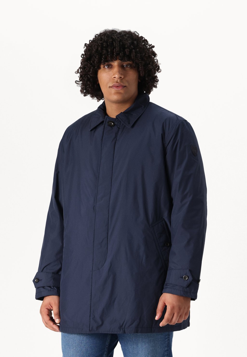 

Классическое пальто PACK WALKING Polo Ralph Lauren Big & Tall, темно-синий