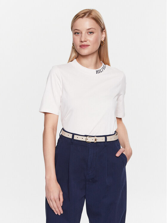

Футболка стандартного кроя Tommy Hilfiger, экрю