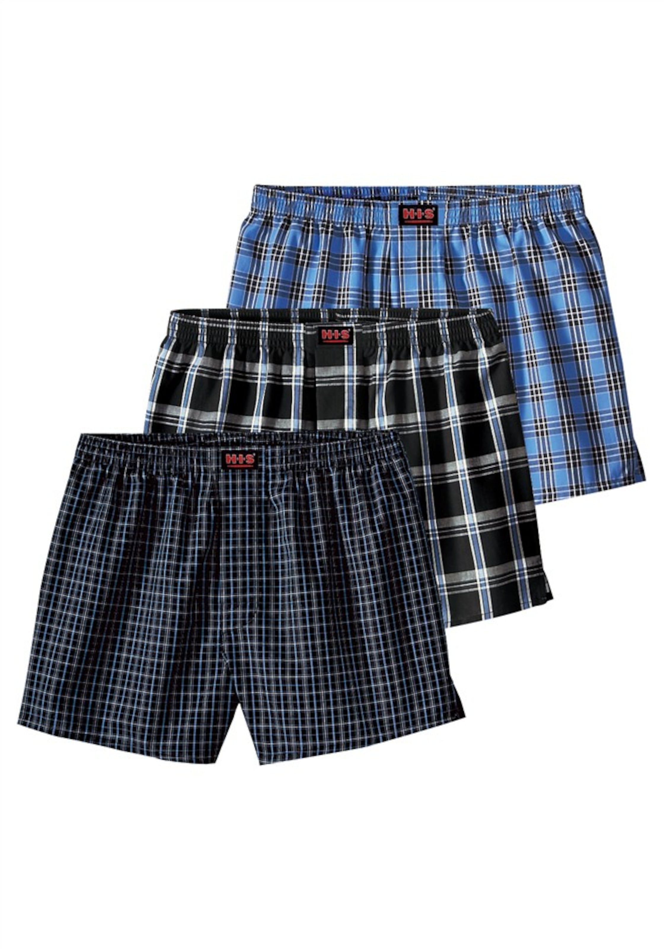 

H.I.S Трусы в цветах Royal Blue, Dark Grey, Black