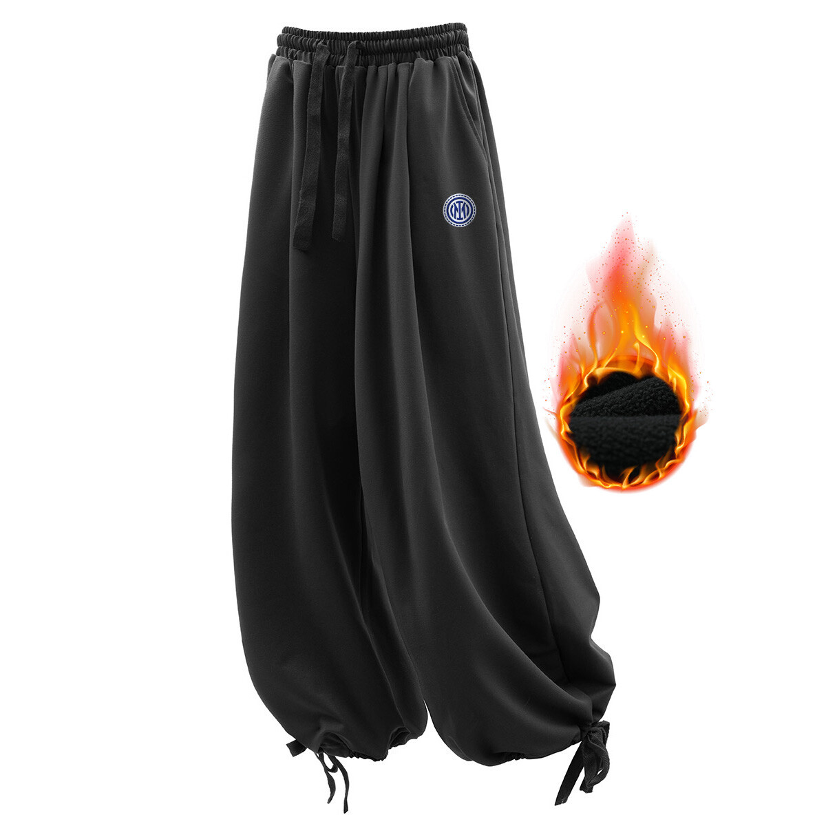 

Inter Milan Football Club ФК Повседневные брюки унисекс Internazionale Milano, Серый