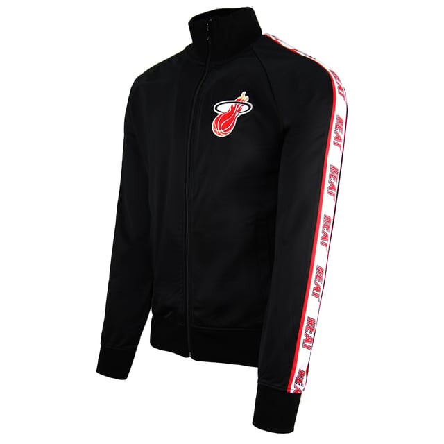 

Мужская спортивная куртка Mitchell & ness nba Miami Heat Mitchell And Ness, черный