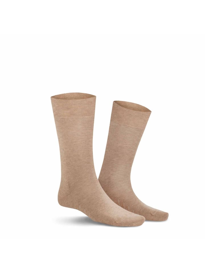 

Kunert Охлаждающие носки Fresh Up бежевого меланжевого цвета