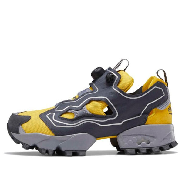 

Кроссовки instapump fury trail shroud 'yellow' Reebok, серый