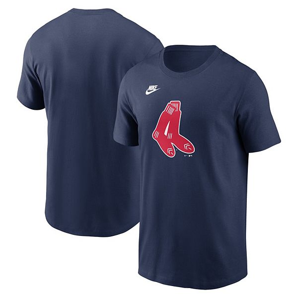 

Мужская футболка boston red sox cooperstown collection с логотипом команды в темно-синем цвете Nike