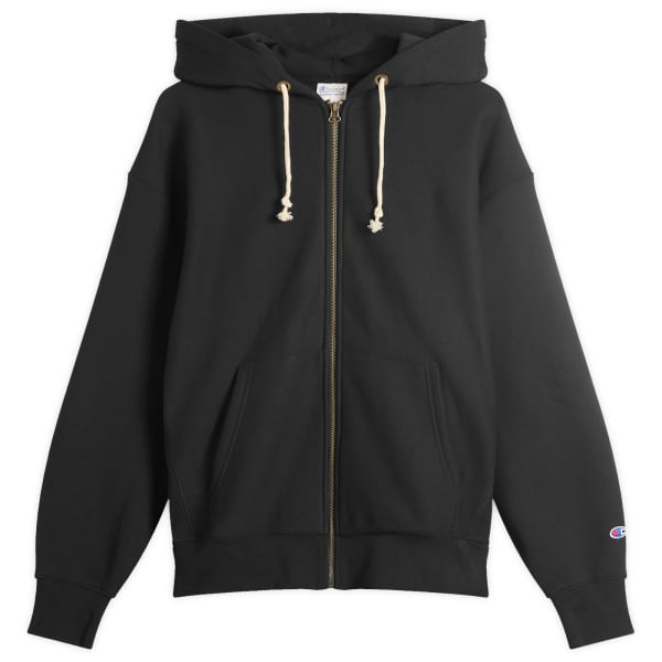 

Толстовка с капюшоном из флиса на молнии Champion Reverse Weave, черный