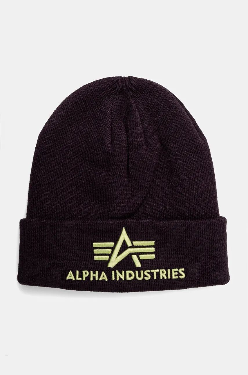 

Кепка Альфа Индастриз Alpha Industries, фиолетовый