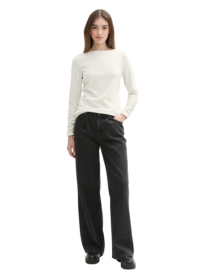 

Лонгслив TOM TAILOR Denim, кремовый