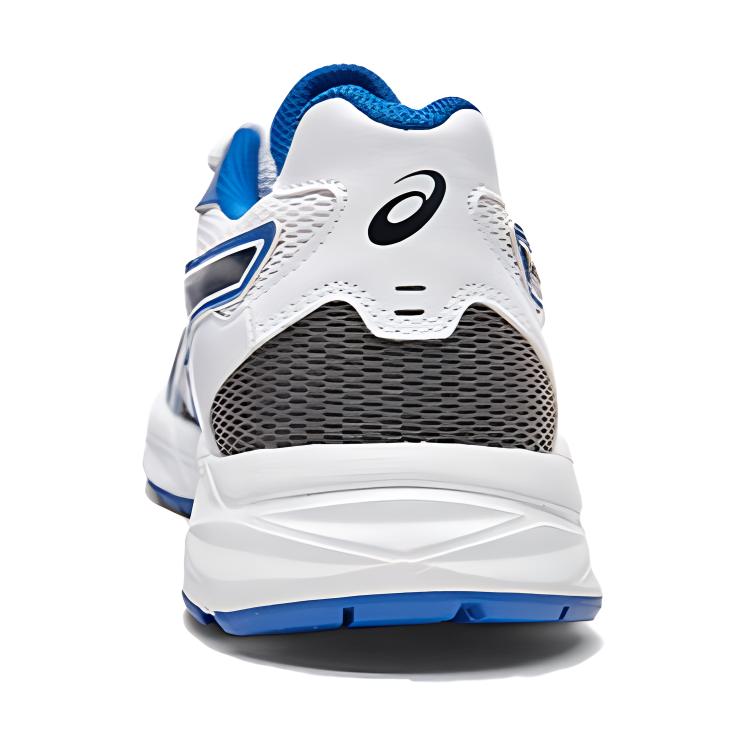 Дышащие кроссовки с низким верхом и поддержкой отскока для детей ASICS, серый/синий — фото 3