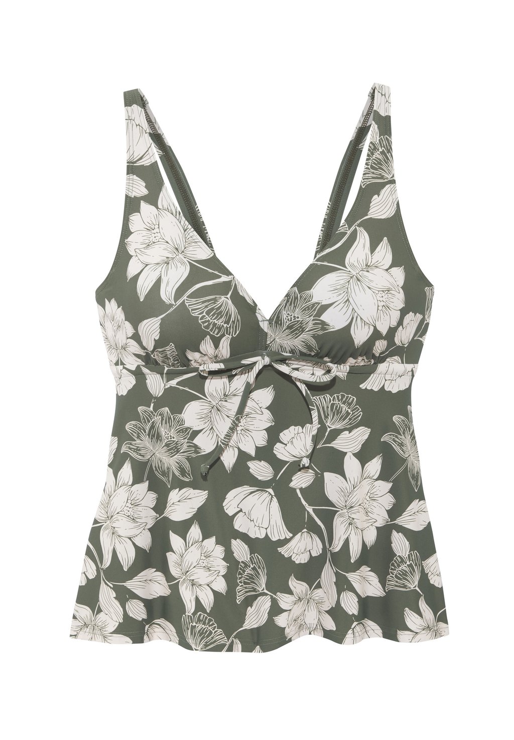 

Верх бикини TANKINI s.Oliver, оливковый