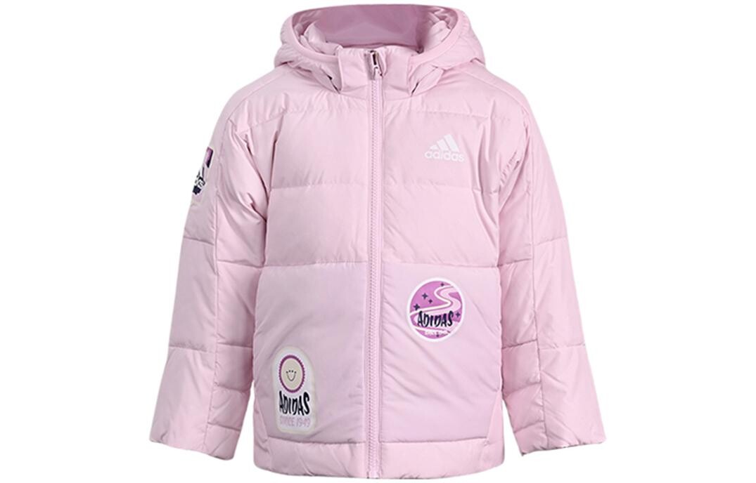 

Детские пуховики/жилеты Adidas, розовый