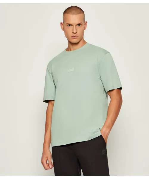 

Футболка деластио Regular fit Hugo, зеленый