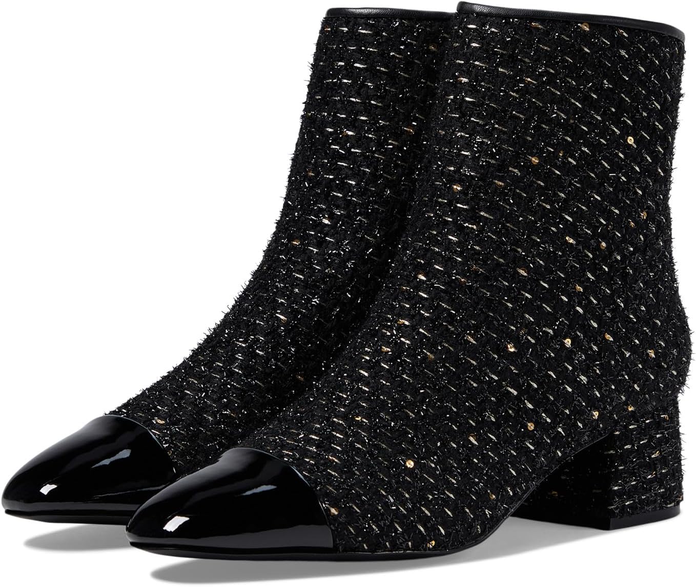 Ботильоны Eiffel Steve Madden, цвет Black Multi