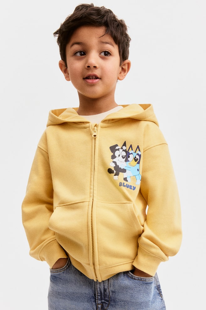 

Куртка с капюшоном с принтом H&M, мультиколор