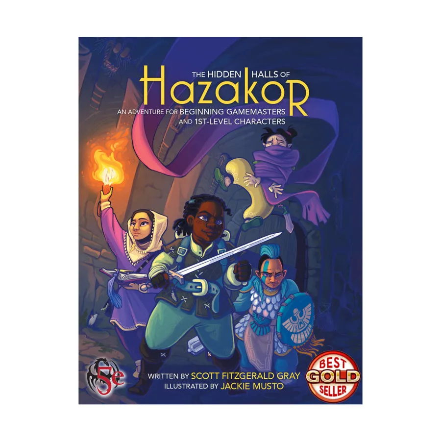 

Hidden Halls of Hazakor, Role Playing Games (Insane Angel Studios), мягкая обложка