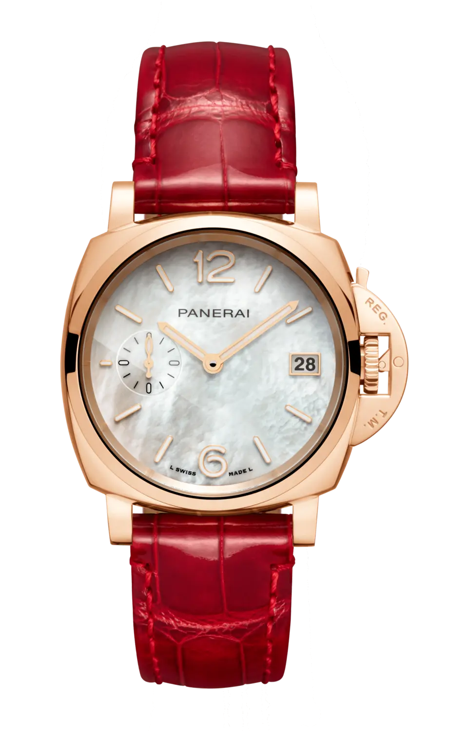 

Часы Panerai Piccolo due madreperla с перламутром 38 мм