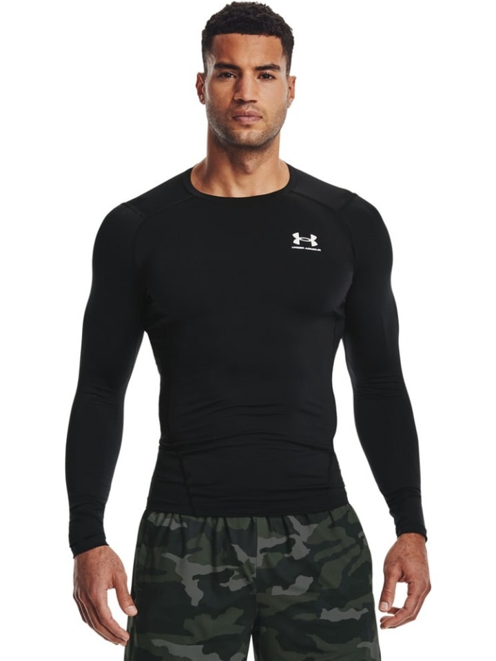 

Лонгслив HeatGear Armour Langarm-Oberteil Under Armour, черный