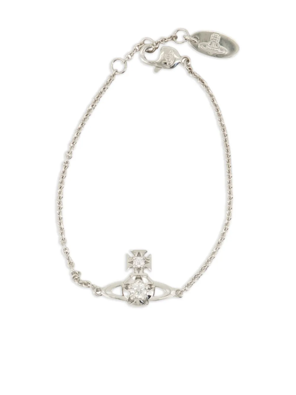 

Браслет Lee с декором Orb Vivienne Westwood, серебряный
