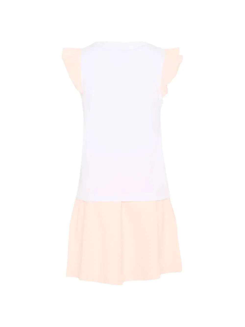 Комплект с юбкой с рюшами Trussardi Junior, белый — фото 2