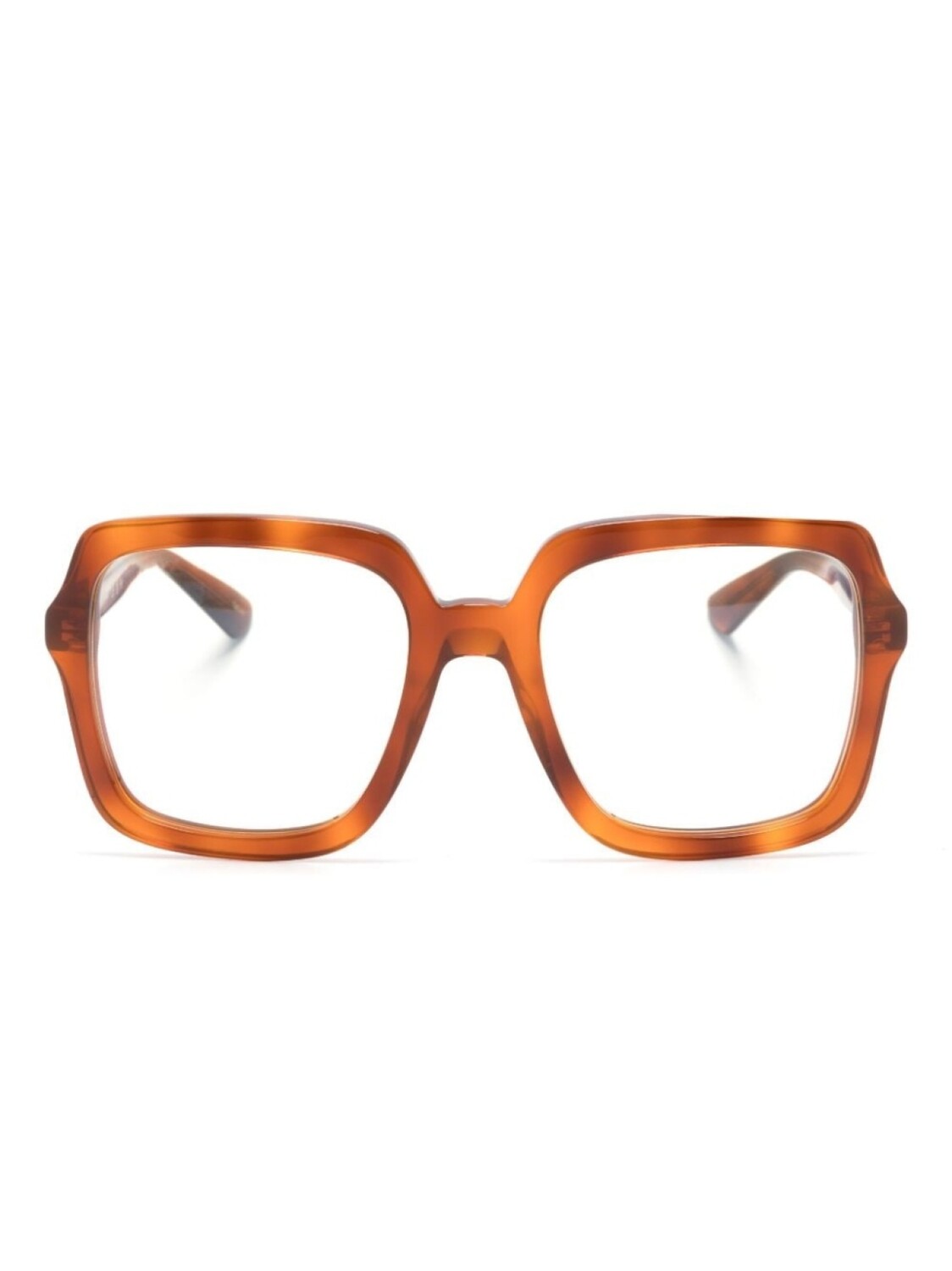 

Gucci Eyewear очки в квадратной оправе черепаховой расцветки, коричневый