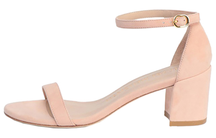Сандалии Stuart Weitzman с одной лямкой 6,5 см женские розовые
