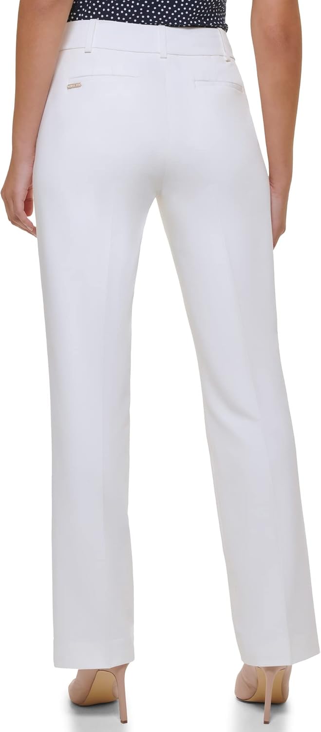 Женские брюки Tommy Hilfiger Sloane с эластичной талией и щиколоткой, Ivory — фото 4