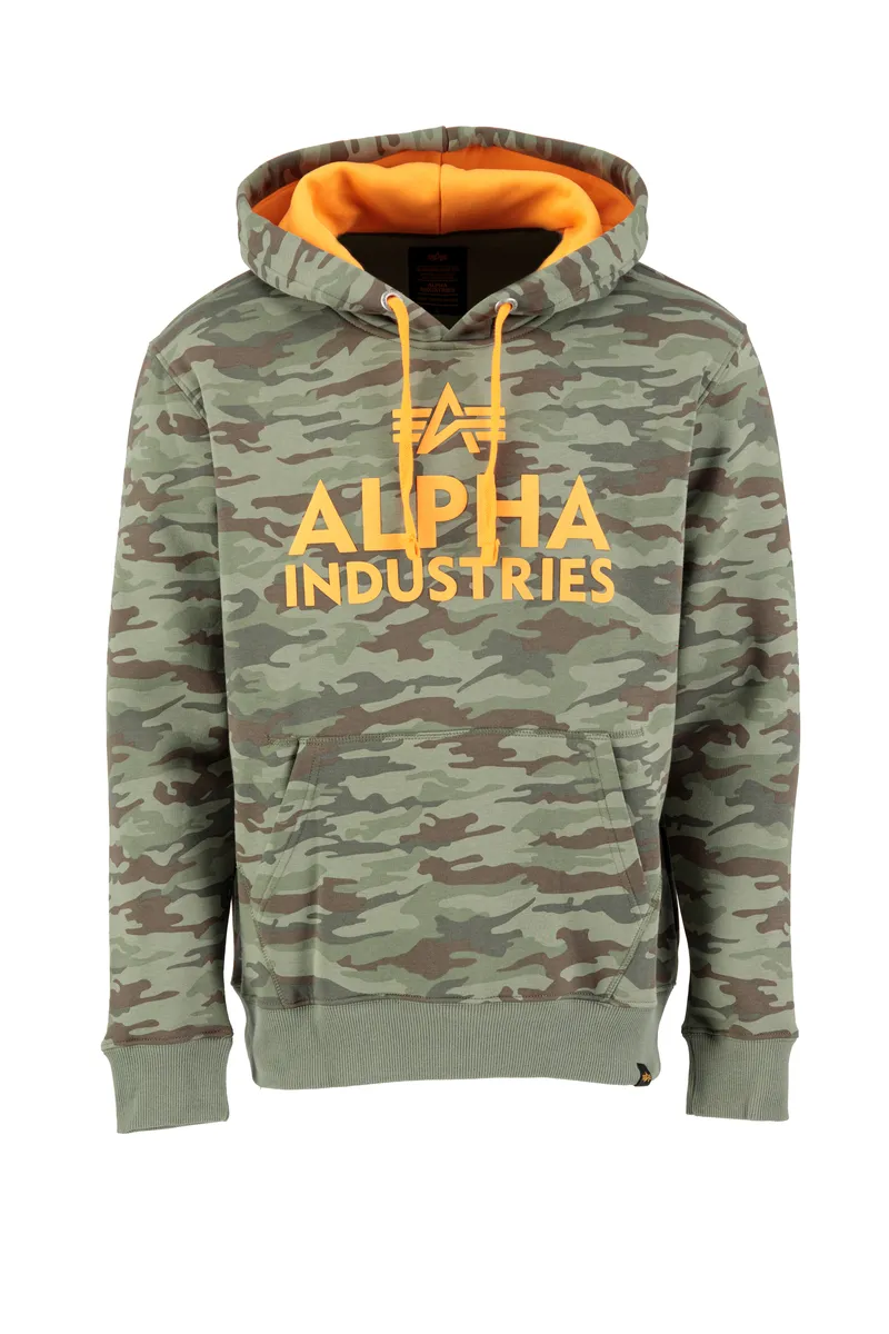 

Толстовка Alpha Industries " Alpha Industries Мужчины - Толстовки с капюшоном из пенопласта с принтом ", цвет Woodl.-Camo