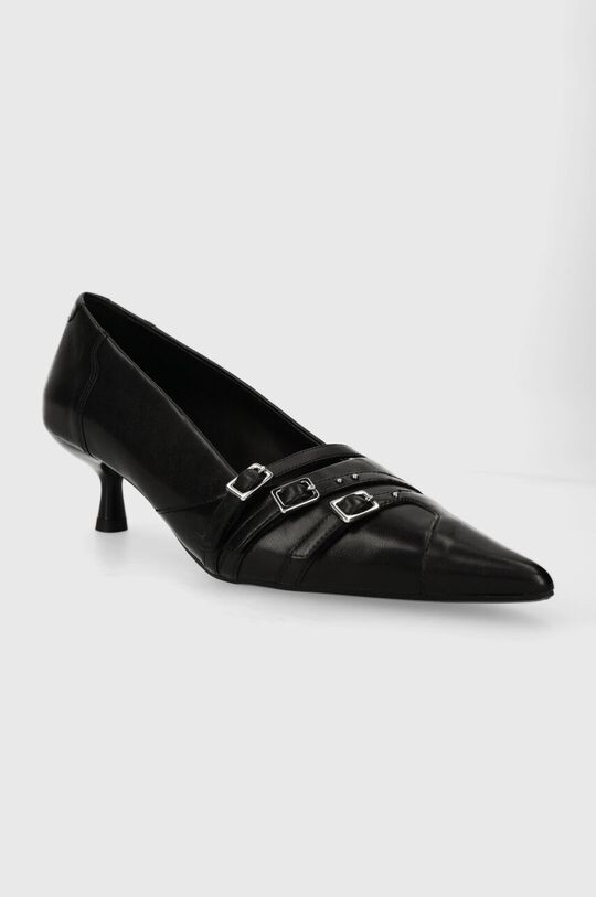 LYKKE кожаные туфли на высоком каблуке Vagabond Shoemakers, черный — фото 2