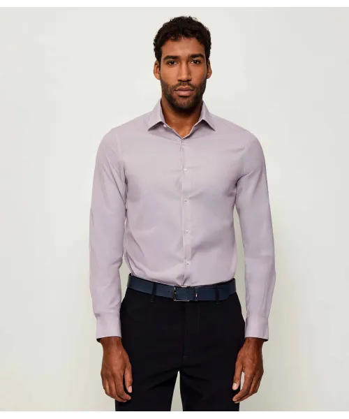 

Рубашка Slim fit Calvin Klein, фиолетовый