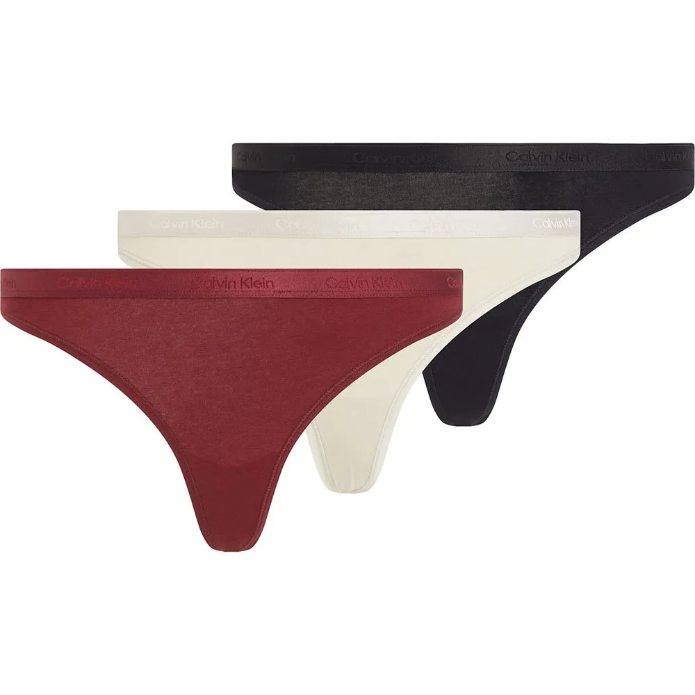 

Стринги Calvin Klein 000QD5244E 3 units, разноцветный