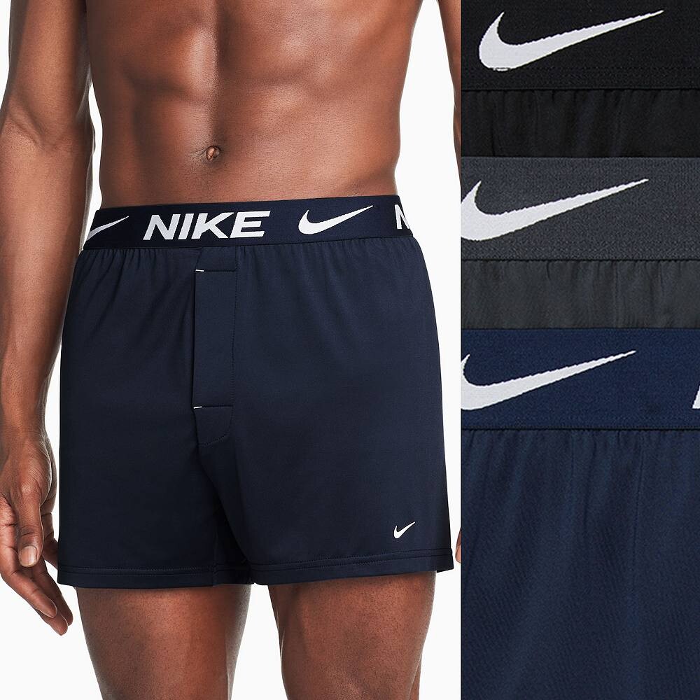 

Мужские боксеры Nike Dri-FIT Essential (3 пары), черный