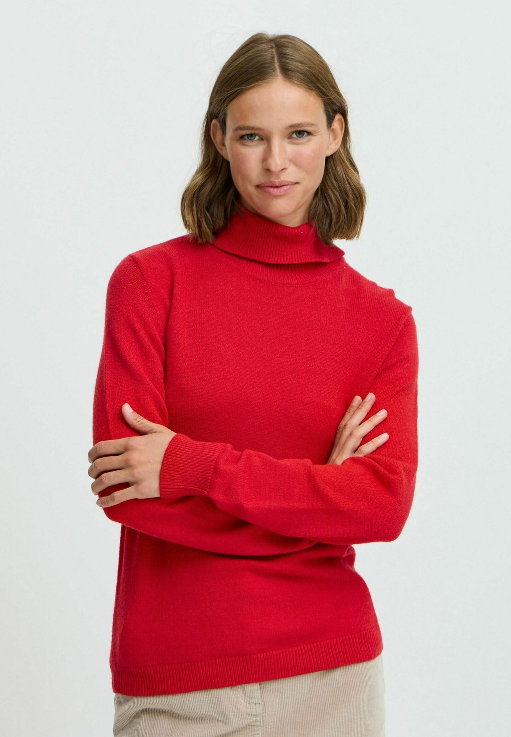 

Джемпер MANINA ROLLNECK b.young, красный
