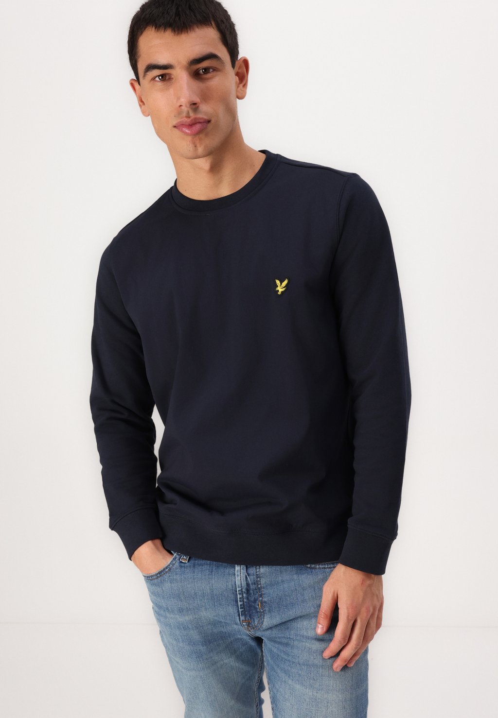 

Толстовка HYBRID Lyle & Scott, темно-синий
