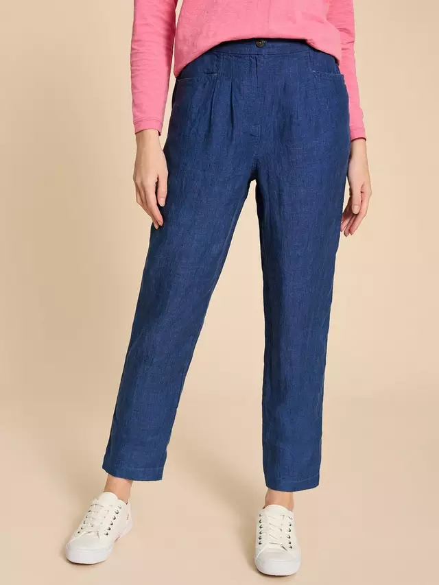 

Брюки White Stuff Rowena Linen, цвет dark navy