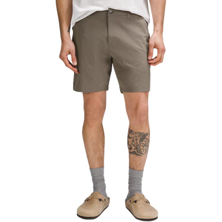 

Повседневные шорты ABC 7 футов мужские Lululemon, Blue Linen/BLEN