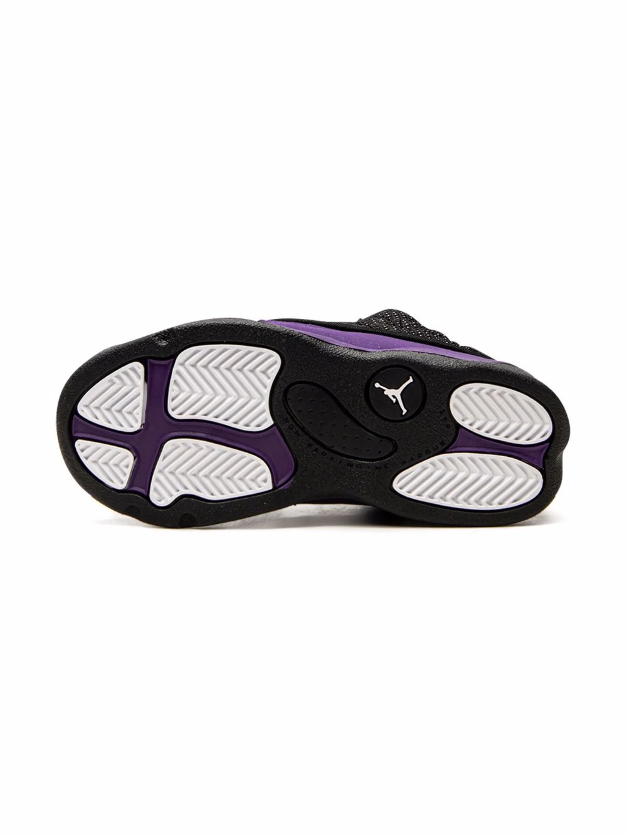Высокие кроссовки Air Jordan 13 Retro Jordan Kids, черный — фото 4