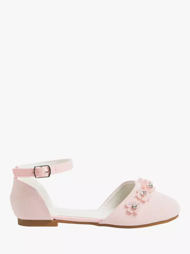 Детские сандалии с цветочным узором, розовые Angels by Accessorize