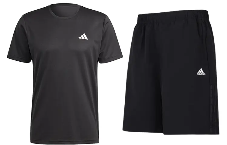 

Повседневная спортивная одежда для мужчин, черный цвет Adidas, черный