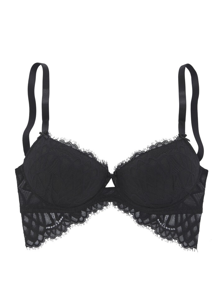 

Бюстгальтер на косточках LASCANA Schalen BH, черный