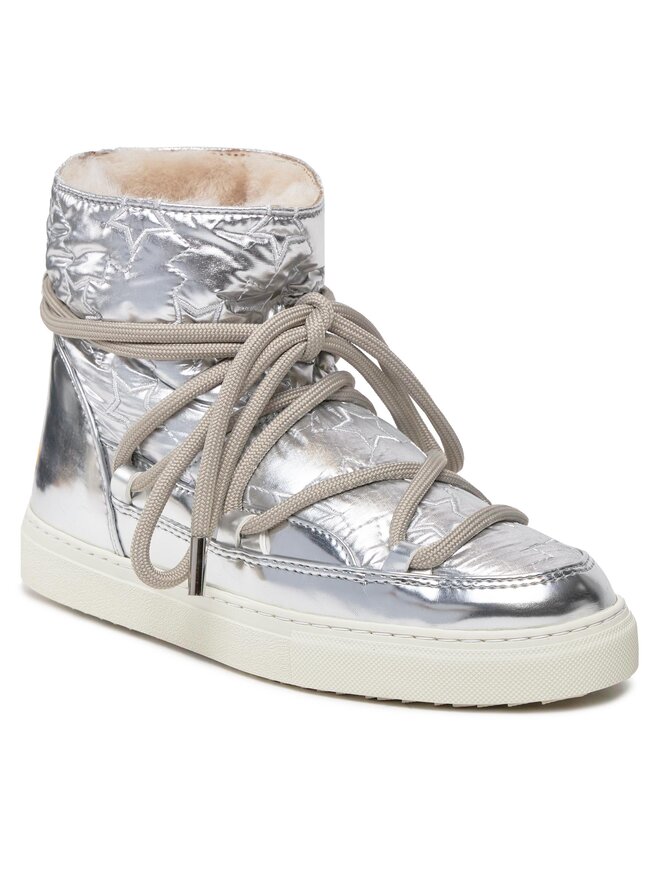 Зимние ботинки Inuikii Botas de nieve Bomber Star 75202-068, серебряный — фото 2