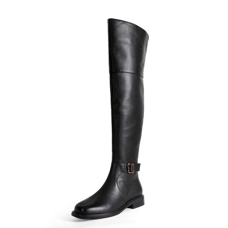 

Сапоги женские Su Yanjiao, цвет Black Fleece-lined