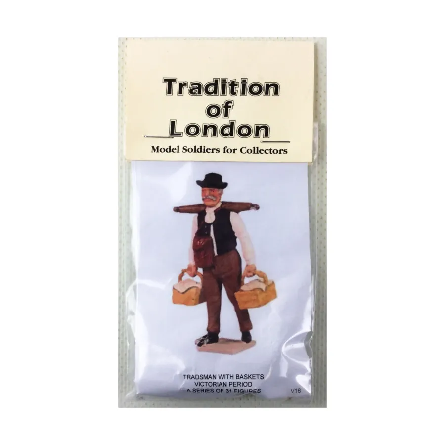 

Торговец с корзинами, Historical Miniatures (Tradition of London) (54mm)