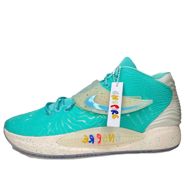 

Кроссовки x enspire kd 14 'friends & family - aurora green' Nike, зеленый