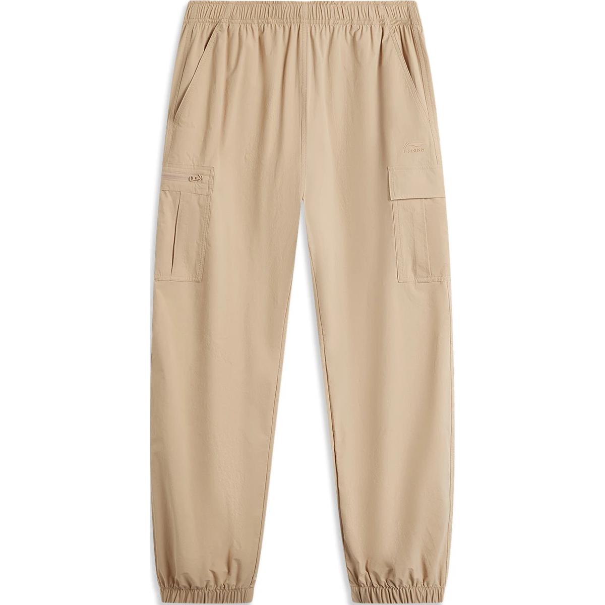 

LiNing Спортивная Коллекция Повседневные Брюки Мужские Карамельный Коричневый, Королевский Сахарный Коричневый