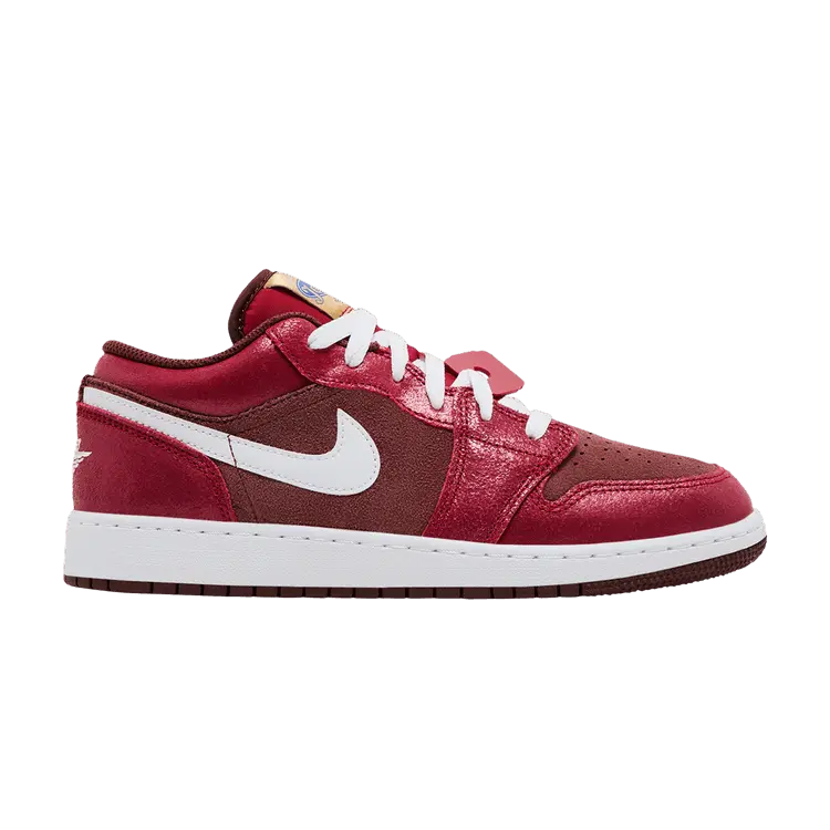 

Кроссовки Air Jordan Air Jordan 1 Low GS 'Bread, Butter, & Sole', красный