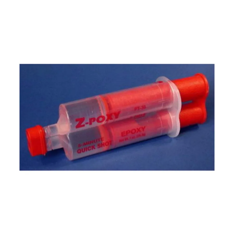 

Z-Poxy - Быстрый выстрел (1 унция), Miniature Glues & Supplies (Zap-A-Gap)