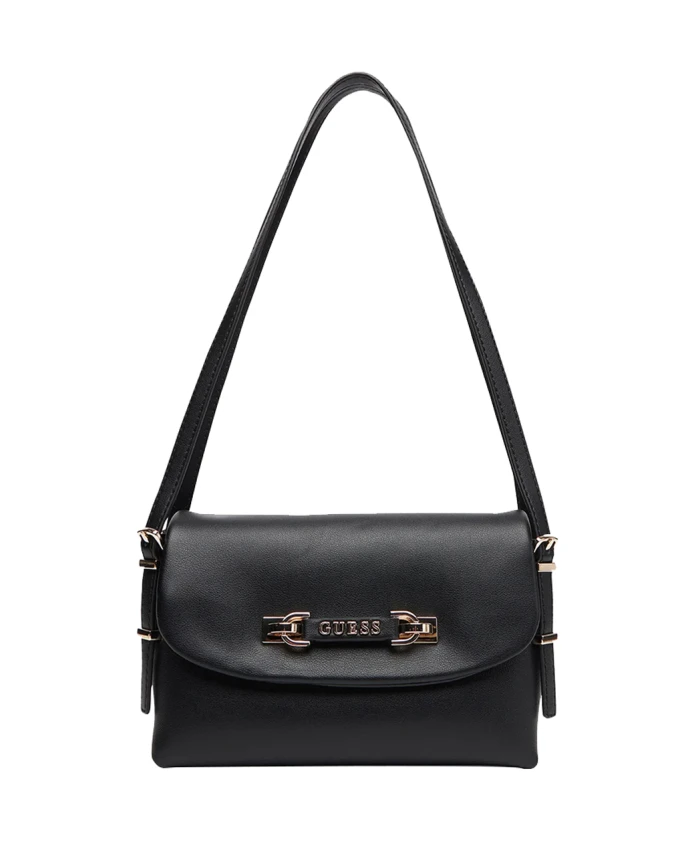 

Сумка через плечо Lefia с клапаном Guess, черный