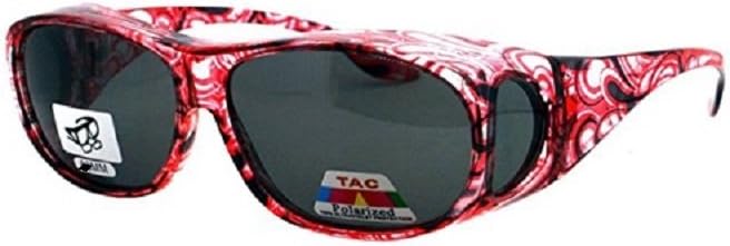 

Поляризованные солнцезащитные очки надеваются поверх овальных и прямоугольных очков. Носятся поверх обычных очков. Закрывают солнцезащитные очки Pink Ribbon Shades, Light Red