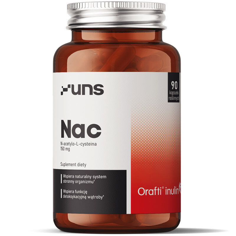 

UNS, NAC 150 мг, Добавка , 90 растительных капсул