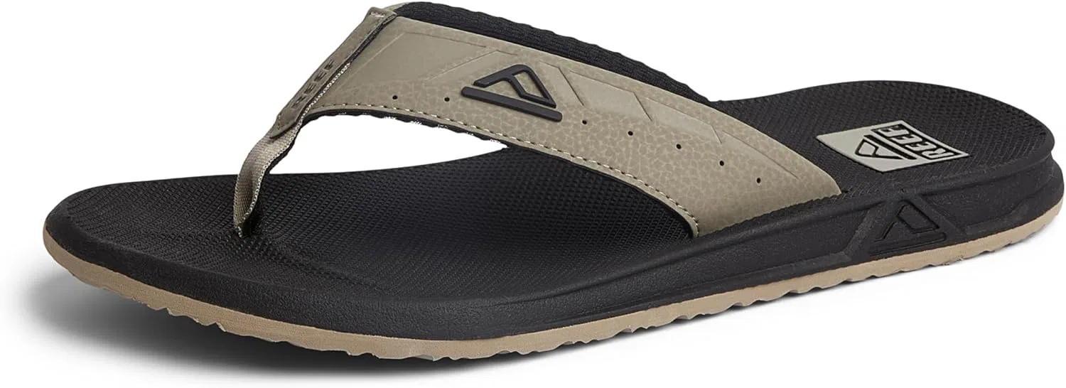 Сандалии с ремешком, REEF, Black/Tan